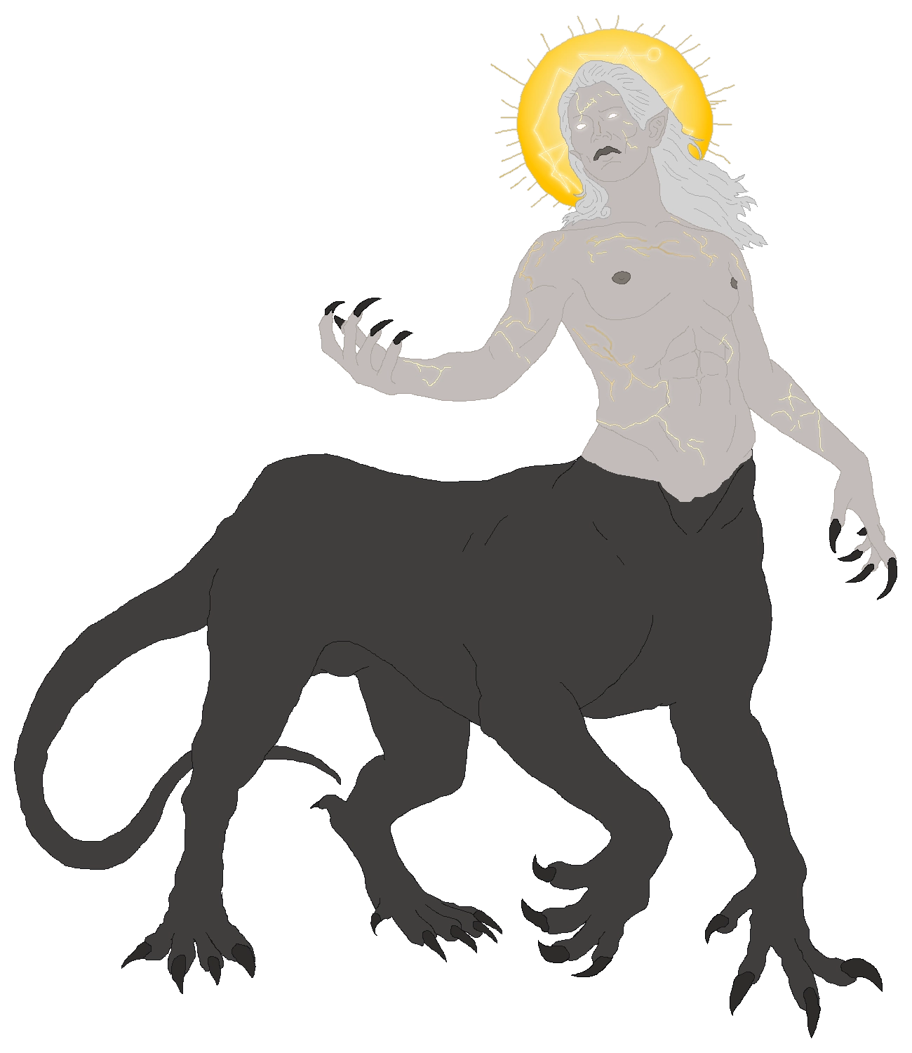 The black sun. Mother mercy. Lord-all.